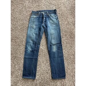 Vintage The Flat Head 5100XX Denim Jeans Blue Selvedged 32x32 Made In JAPAN